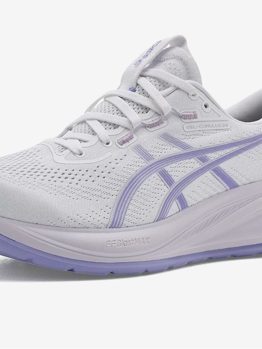 ASICS Gel-Cumulus 28 Women’s Size 9 White Bluebell Running Shoes 1012B916-101